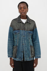 R13 Denim Lacey Trucker Jacket