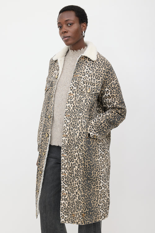 R13 Denim Lyle Trucker Coat