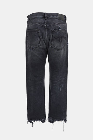 R13 Distressed Boyfriend Jeans