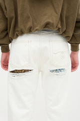 R13 Boyfriend Distressed Jeans
