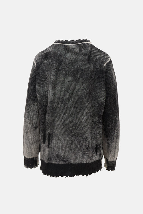 R13 Distressed Cashmere Sweater