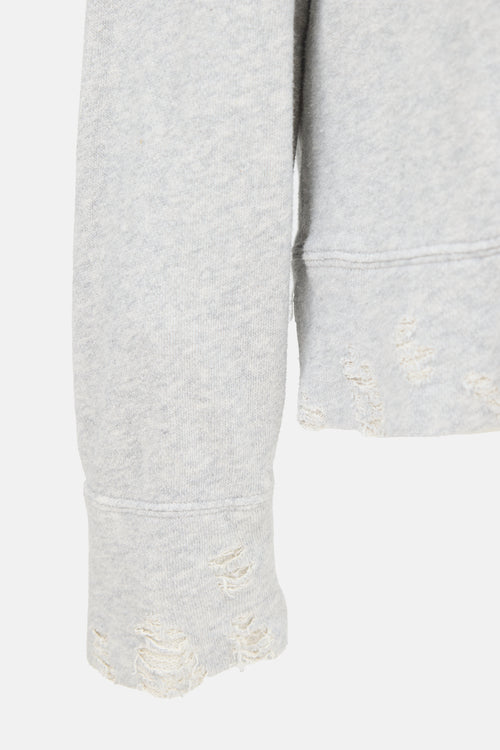 R13 Distressed Vintage Sweatshirt