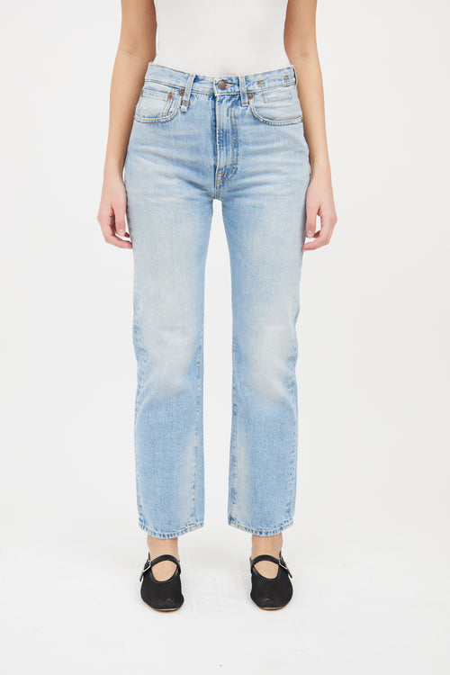 R17 Light Wash Courtney Slim Jeans