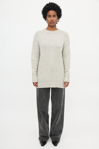 R14 Oversized Crewneck Sweater