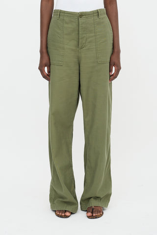 R13 Wide Leg Utility Pant