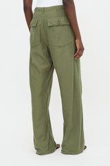 R13 Wide Leg Utility Pant