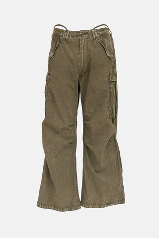 R13 Wide Leg Cargo Pant