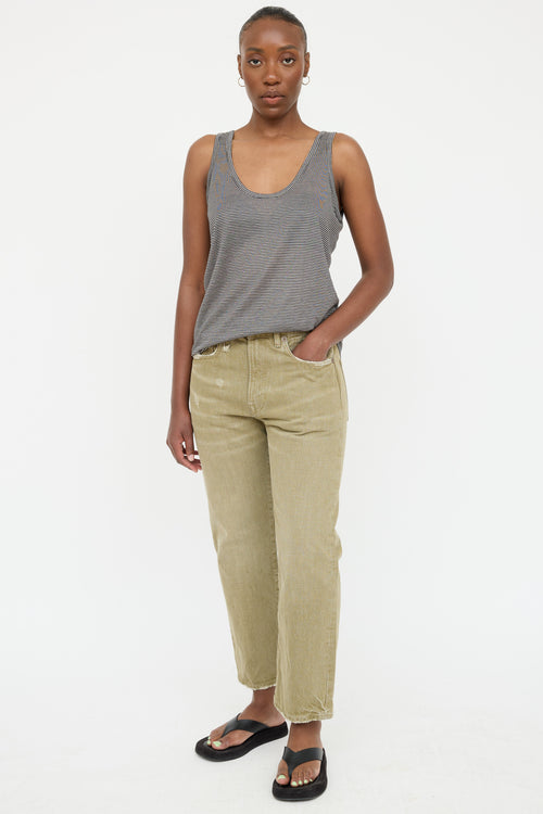 R13 Distressed Boyfriend Jean