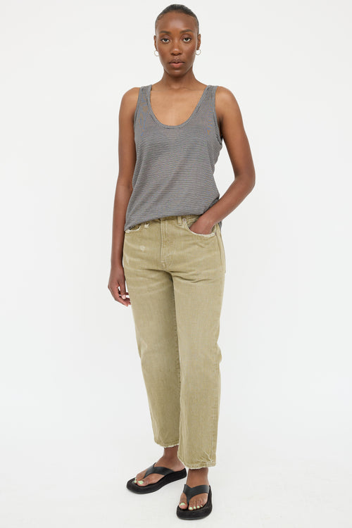 R13 Distressed Boyfriend Jean