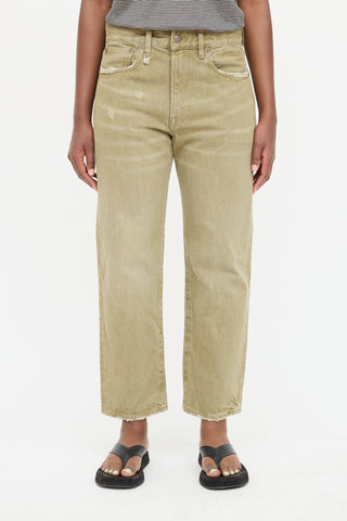 R13 Distressed Boyfriend Jean