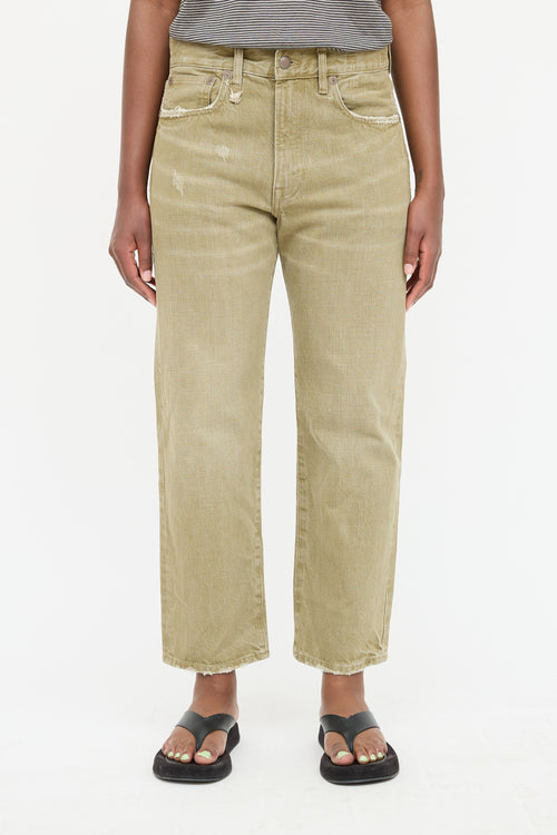 R13 Distressed Boyfriend Jean