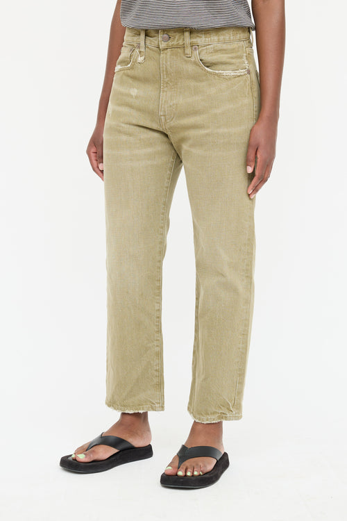 R13 Distressed Boyfriend Jean