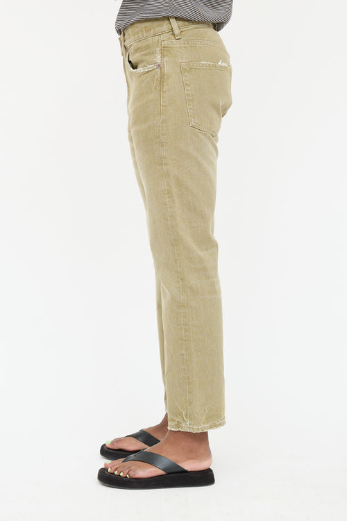 R13 Distressed Boyfriend Jean