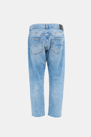 R13 Jasper Cross Over Jeans