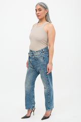 R13 Kelly Cross Over Jeans
