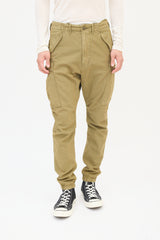 R13 Khaki Green Military Cargo Pant