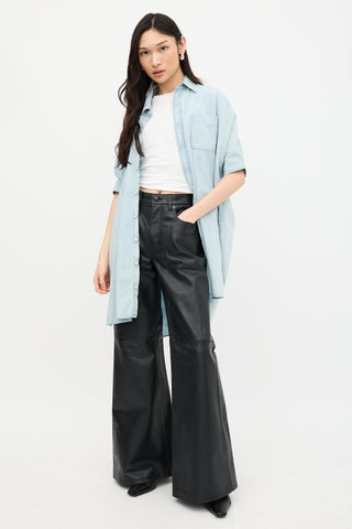 R13 Leather Janet Pant