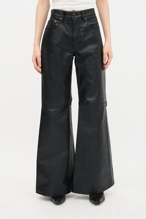 R13 Leather Janet Pant