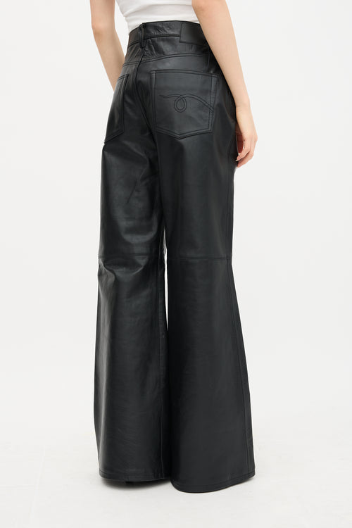 R13 Leather Janet Pant