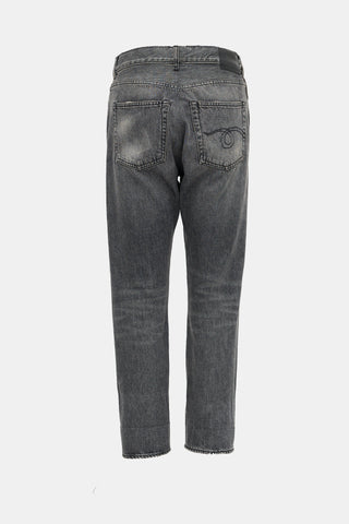 R13 Leyton Cross Over Jeans