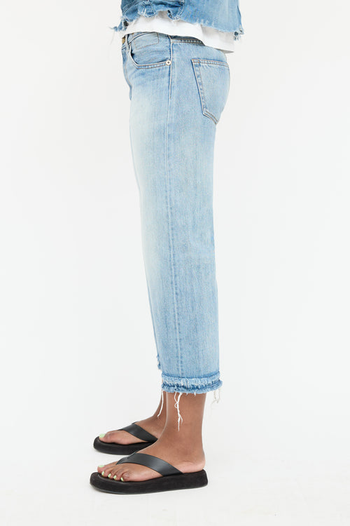 R13 Camille Cropped Jean