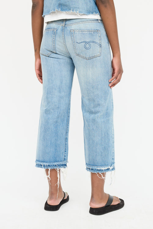 R13 Camille Cropped Jean