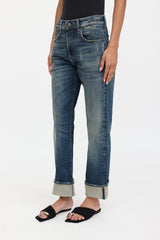 R14Cuffed Romeo Jeans