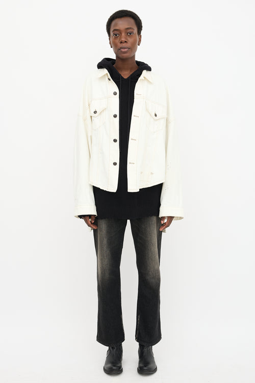 R13 Max's Oversized Denim Jacket