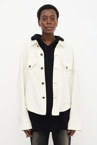 R13 Max's Oversized Denim Jacket