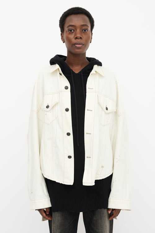 R13 Max's Oversized Denim Jacket