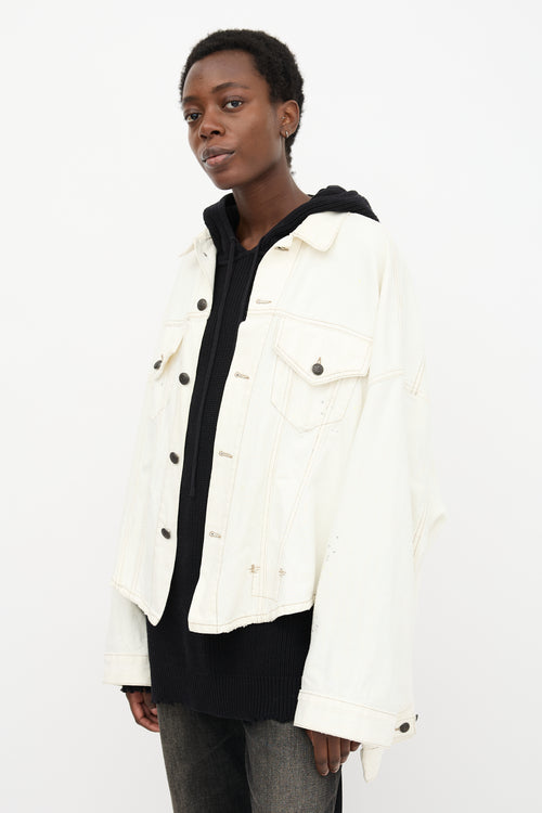 R13 Max's Oversized Denim Jacket