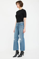 R13 Flared Distressed Jane Jeans