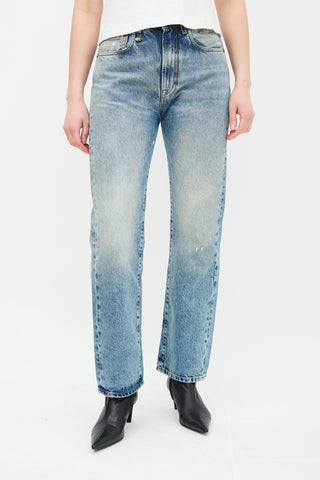 R13 Courtney Slim Distressed Jeans