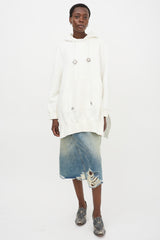 R13 Oversized Cape Hoodie