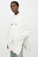R13 Oversized Cape Hoodie