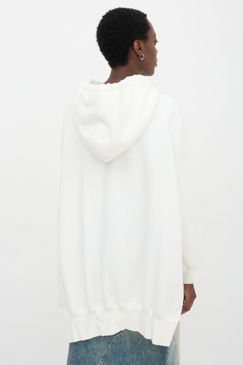 R13 Oversized Cape Hoodie