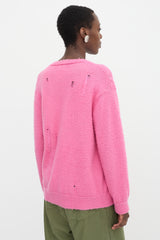 R13 Distressed Wool Cardigan