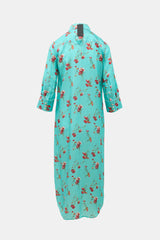 R13 Satin Floral Cowboy Dress