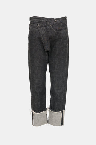 R13 Selvedge Cross Over Jeans