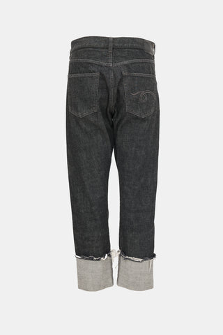 R13 Selvedge Cross Over Jeans