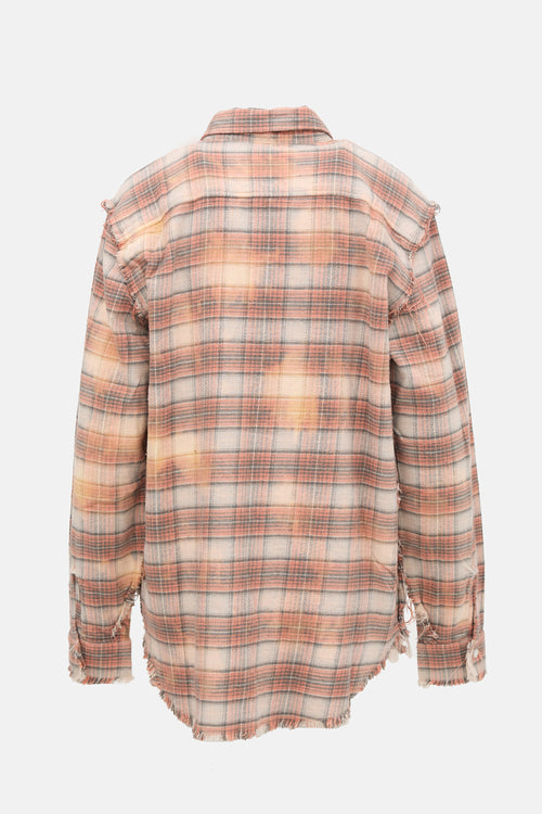 R13 Shredded Seam Shirt