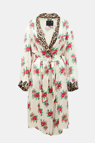 R13 Silk Smoking Robe