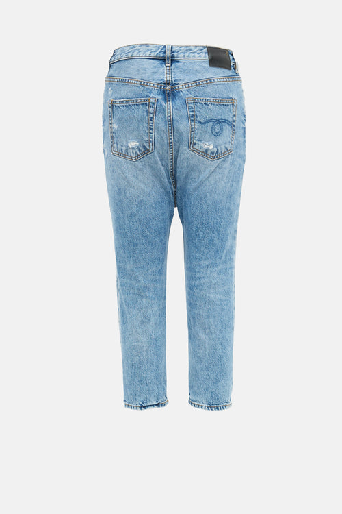 R13 Tailored Drop Jeans