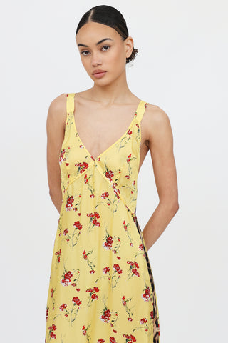 R13 Floral Slip Dress