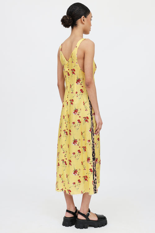 R13 Floral Slip Dress