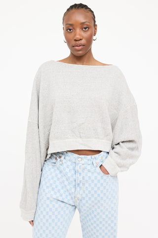 R13 Off Shoulder Patti Sweater