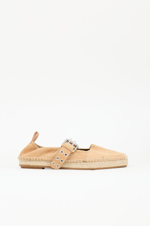 Rag & Bone Suede Anteros Espadrille Flat