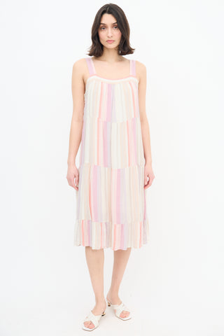 Rails Striped Amaya Midi Dress