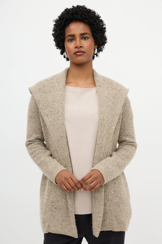 Ralph Lauren Cashmere Hooded Cardigan