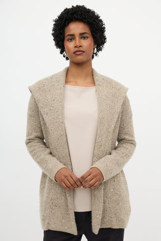 Ralph Lauren Cashmere Hooded Cardigan